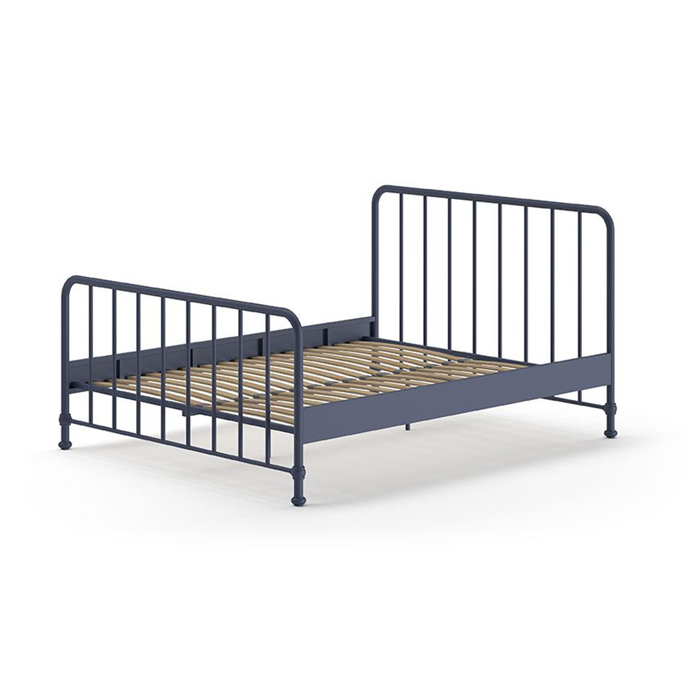 Metallbett Bronxx 160 Blau 1