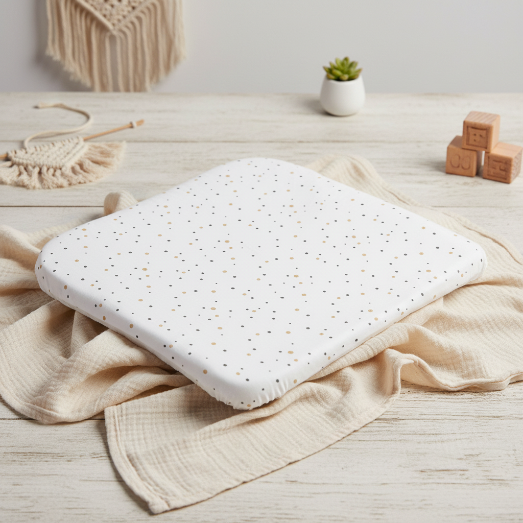 Wickelkissenbezug Bedruckt Golden Points 3