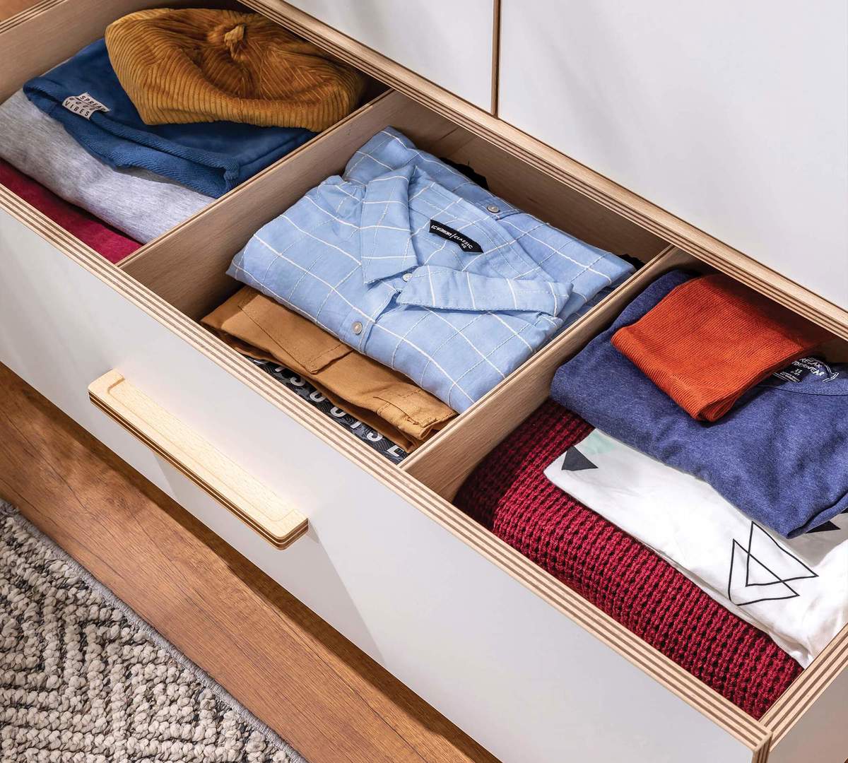 Kleiderschrank Modera 3-türig 6