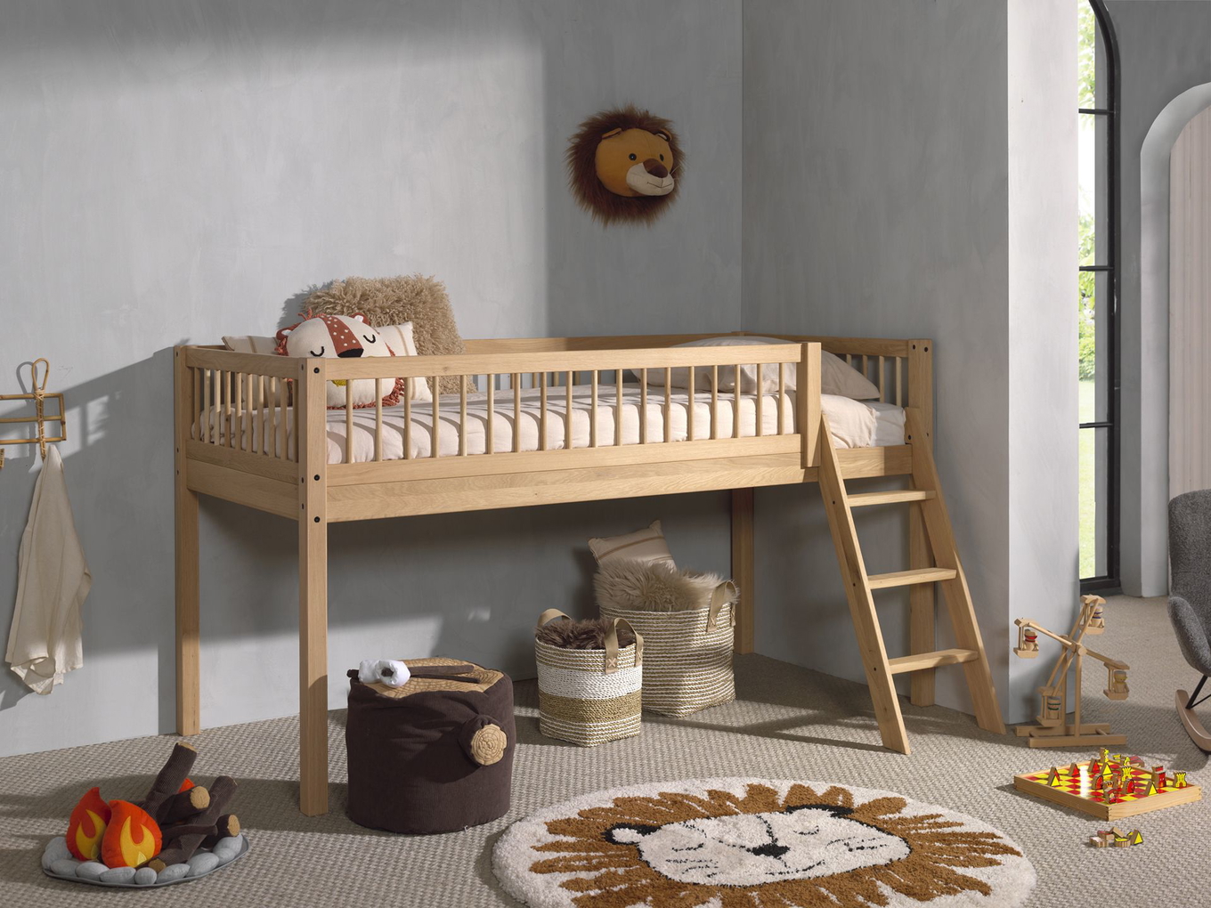 Hochbett Forrest Holz 5