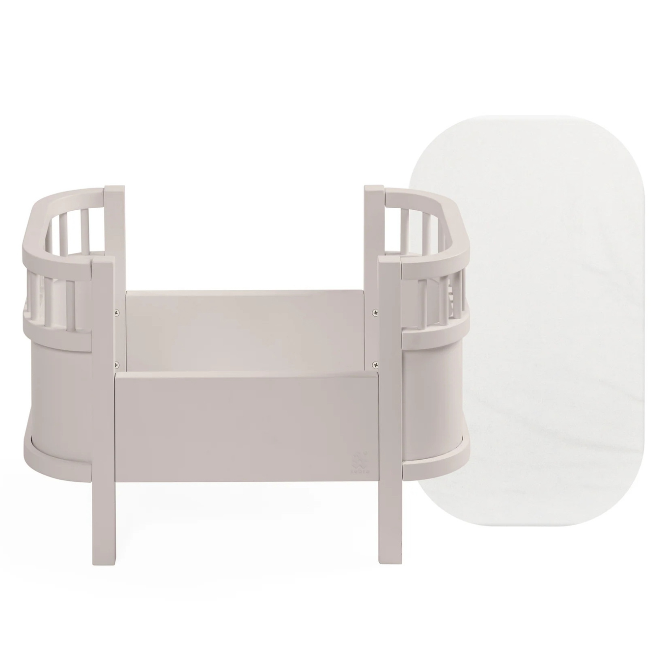 Sebra Puppenbett inkl. Matratze Birchbark Rose