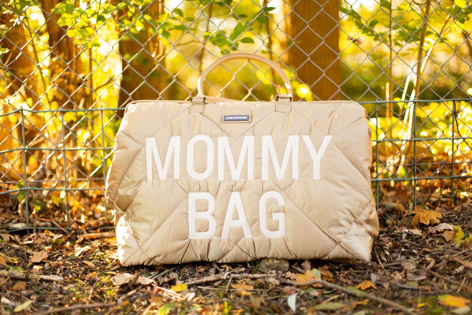 Mommy Bag Gesteppt Beige 17