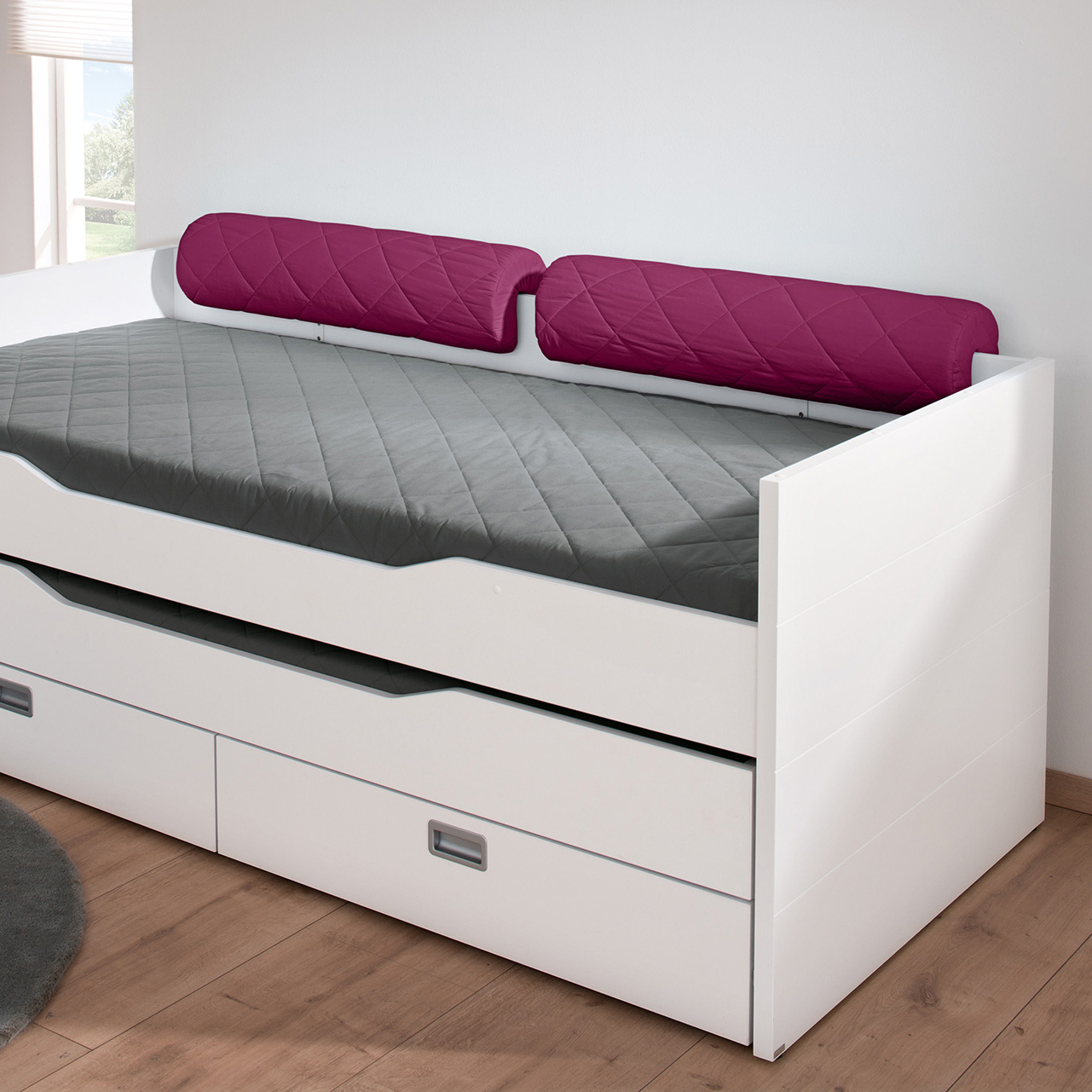 Comfortrolle aus Baumwolle Brombeere