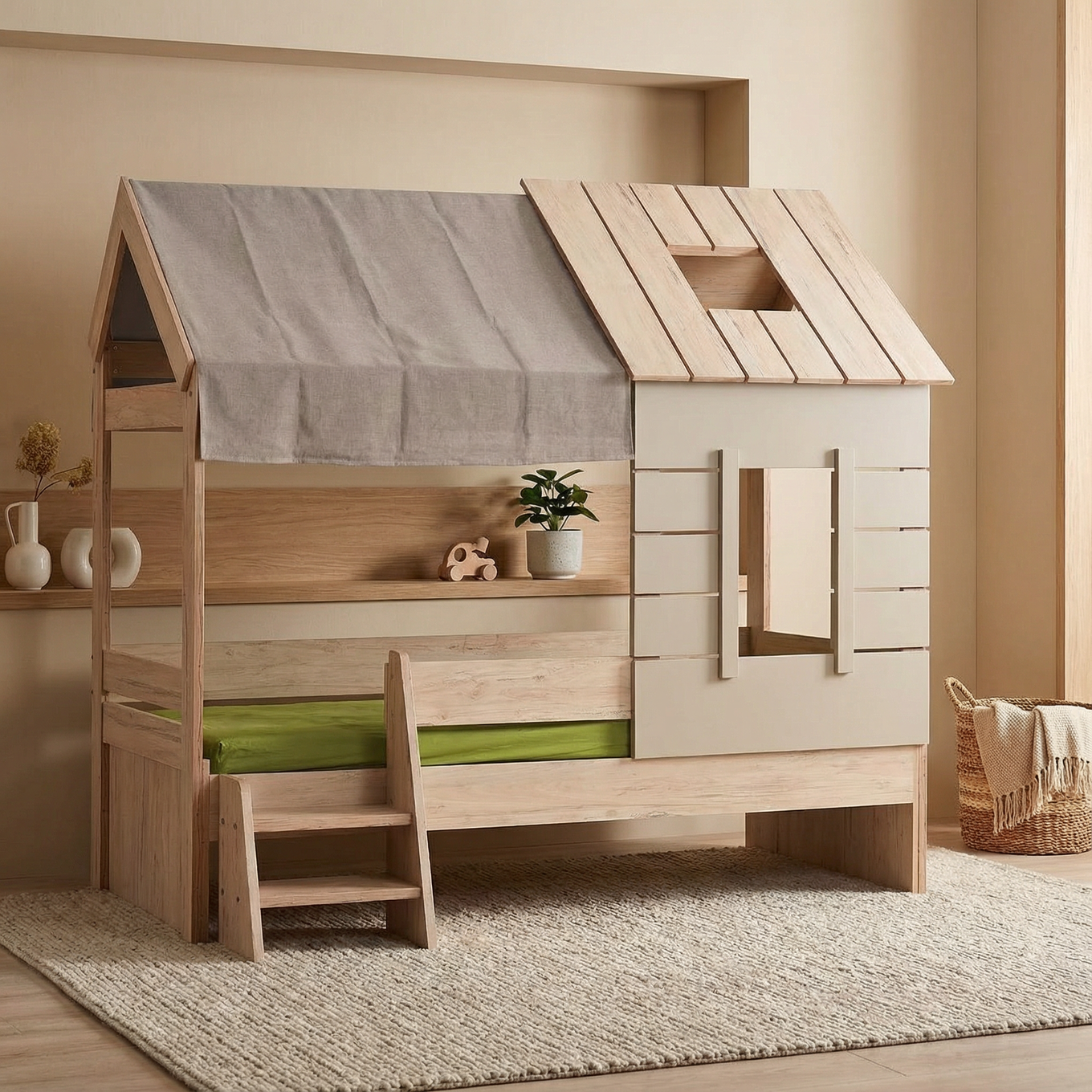 Abenteuerbett My House Braun #2