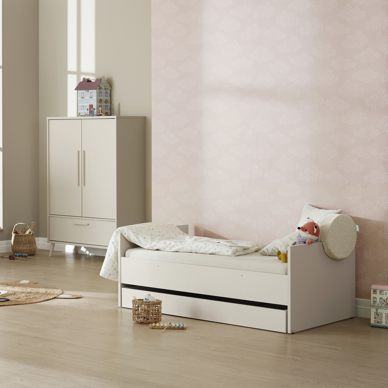 Ausziehkasten Little Snu Beige #2