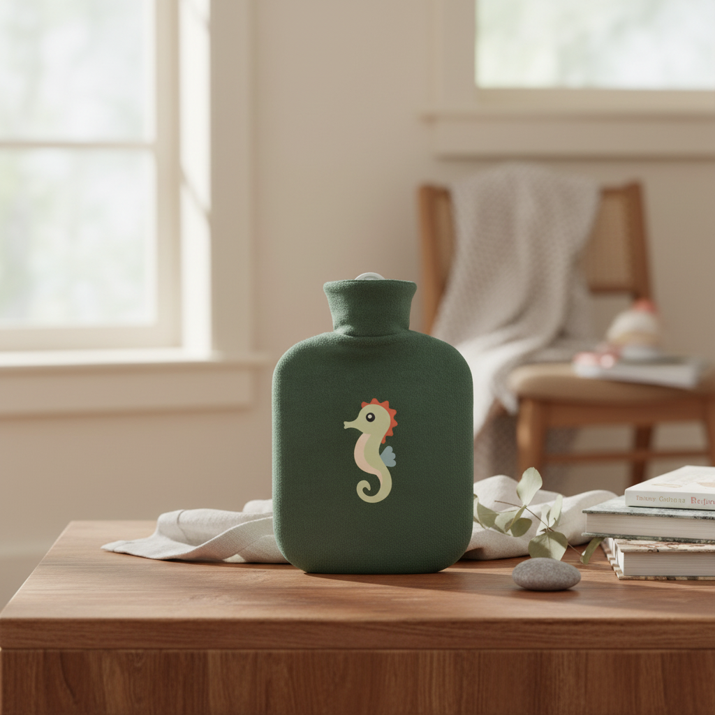 Gummibettflasche mit Frotteeüberzug Ocean Vibes #2