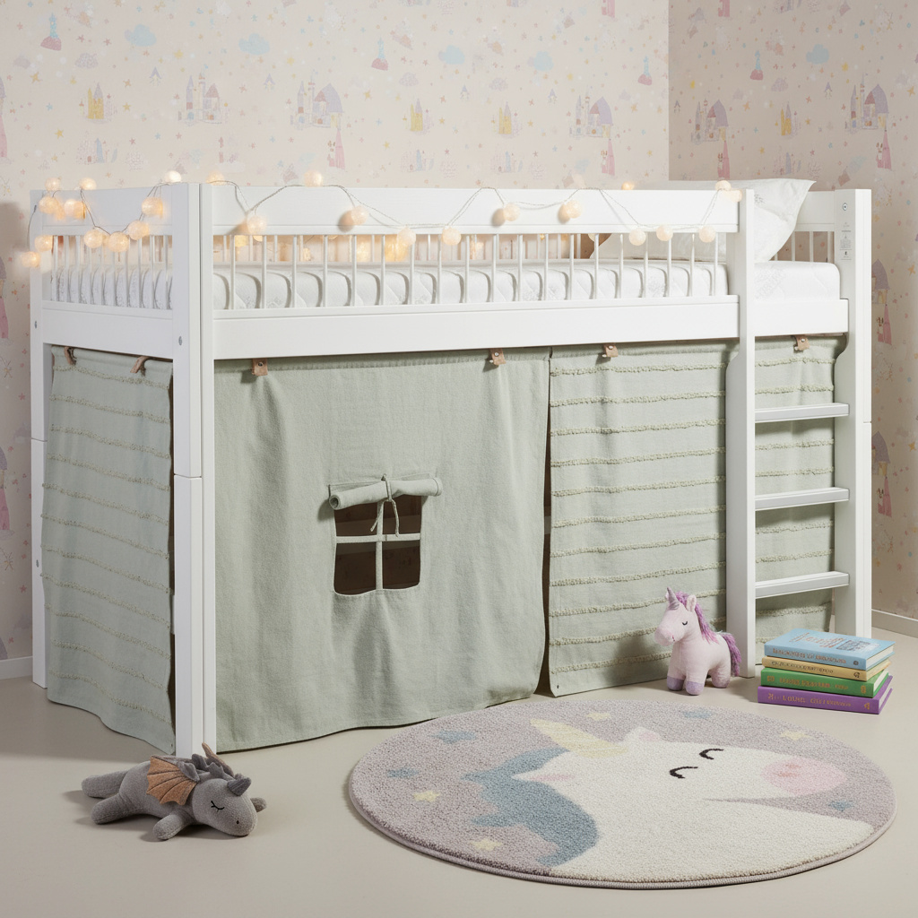 Halbhohes Bett Breeze Essence Blue Sage 4