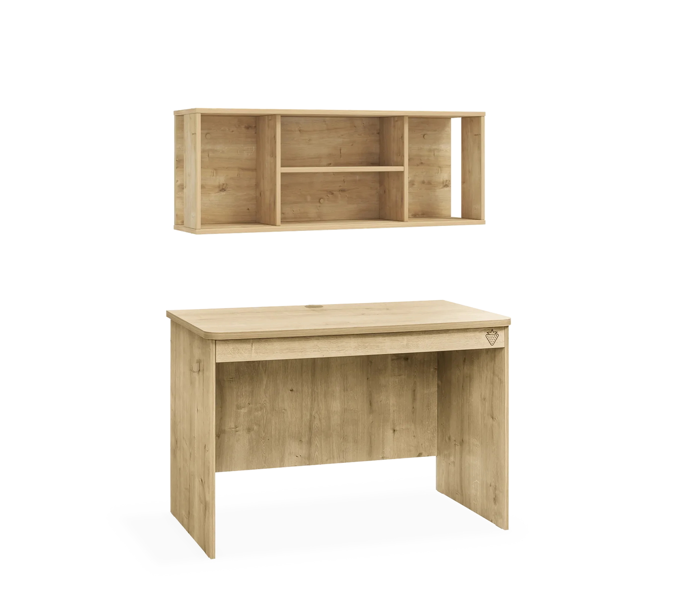 Wandregal Mocha mit 4 Fächer 3