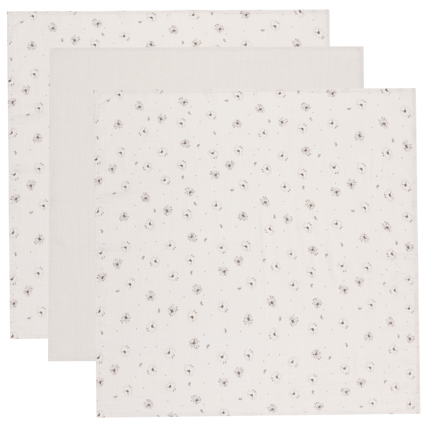 Spucktücher 3er Set Tiny Sheep 1