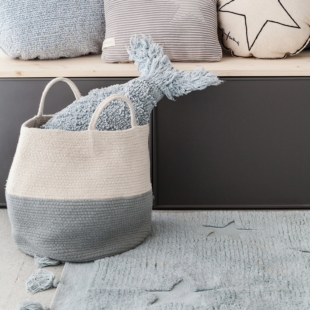 Korb Zoco Vintage Blau 2