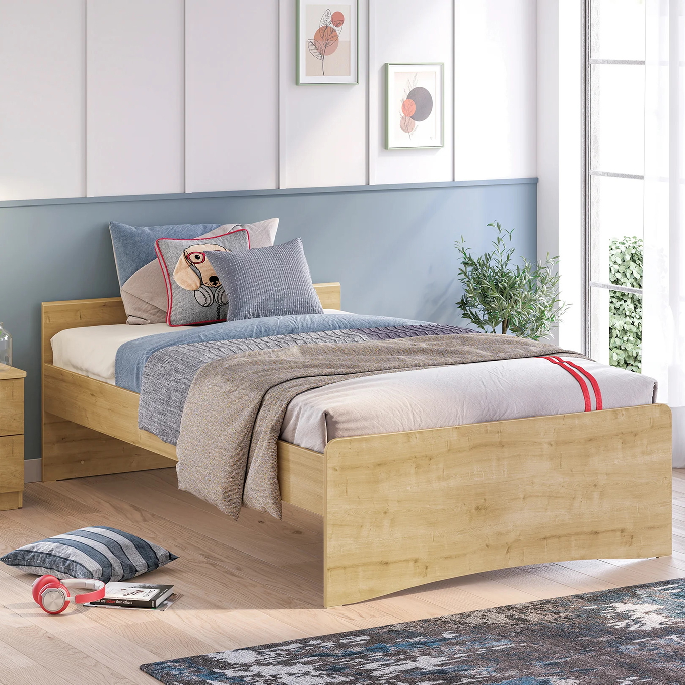 Bett Mocha Standard, ohne Kopfteil, 120 x 200 cm #2