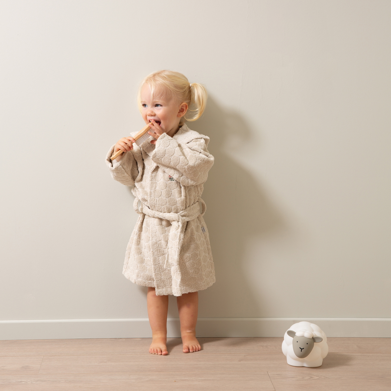 Bademantel Frottée Zewi Tiny Sheep 2