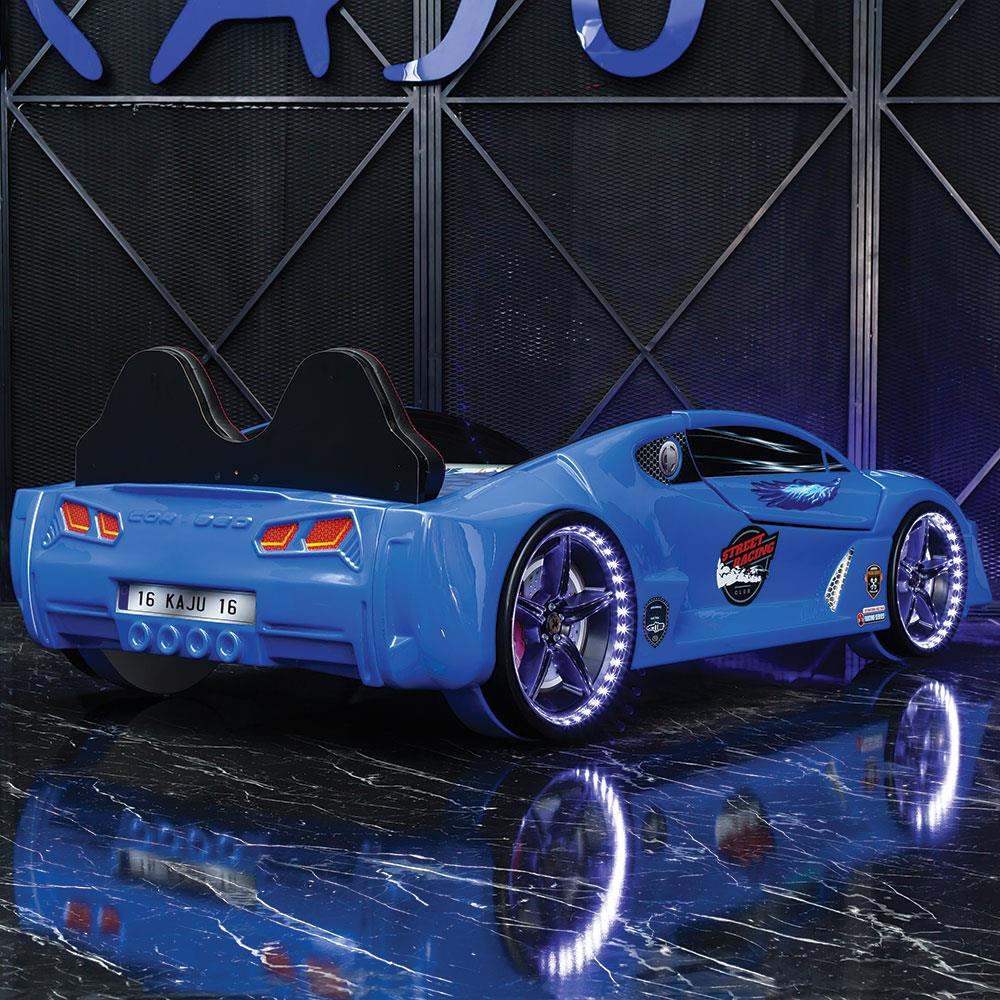 Autobett Speedster Blau 2