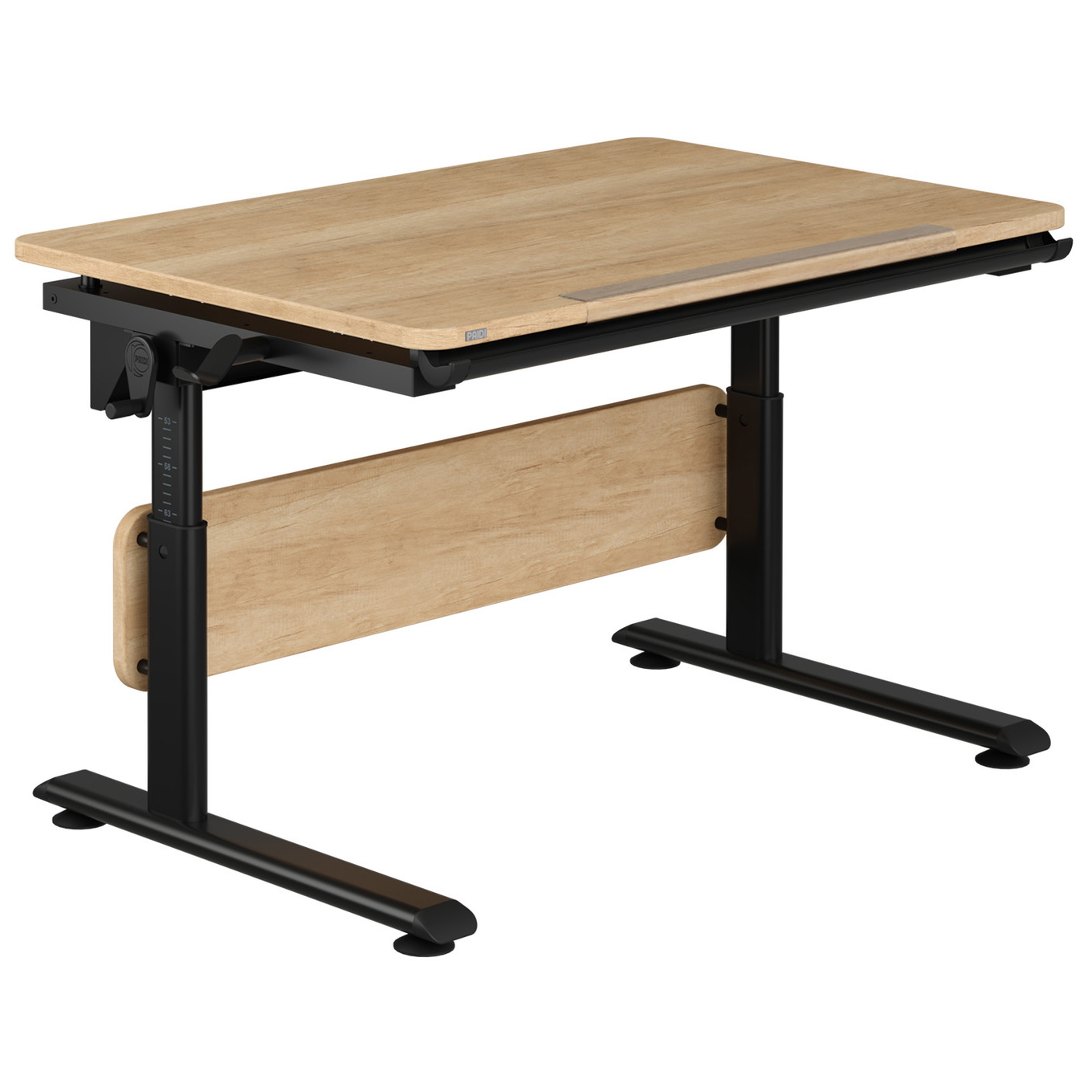 Schreibtisch Diego 105 Schwarz Braun