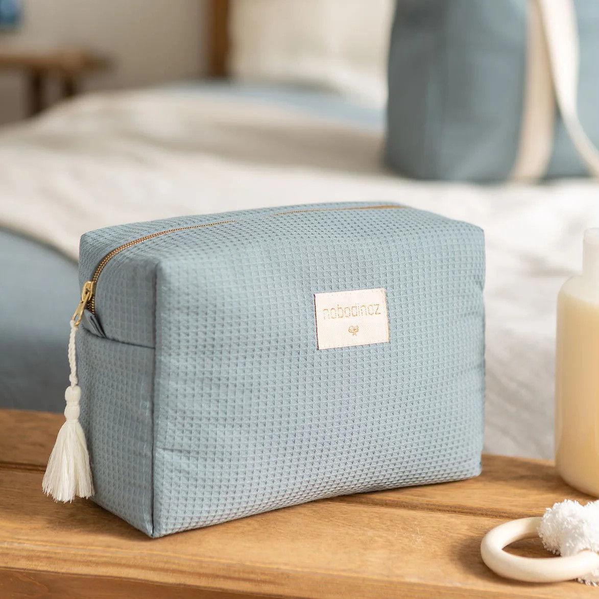 Pflegetasche Diva Vanity Case Stone Blue 2