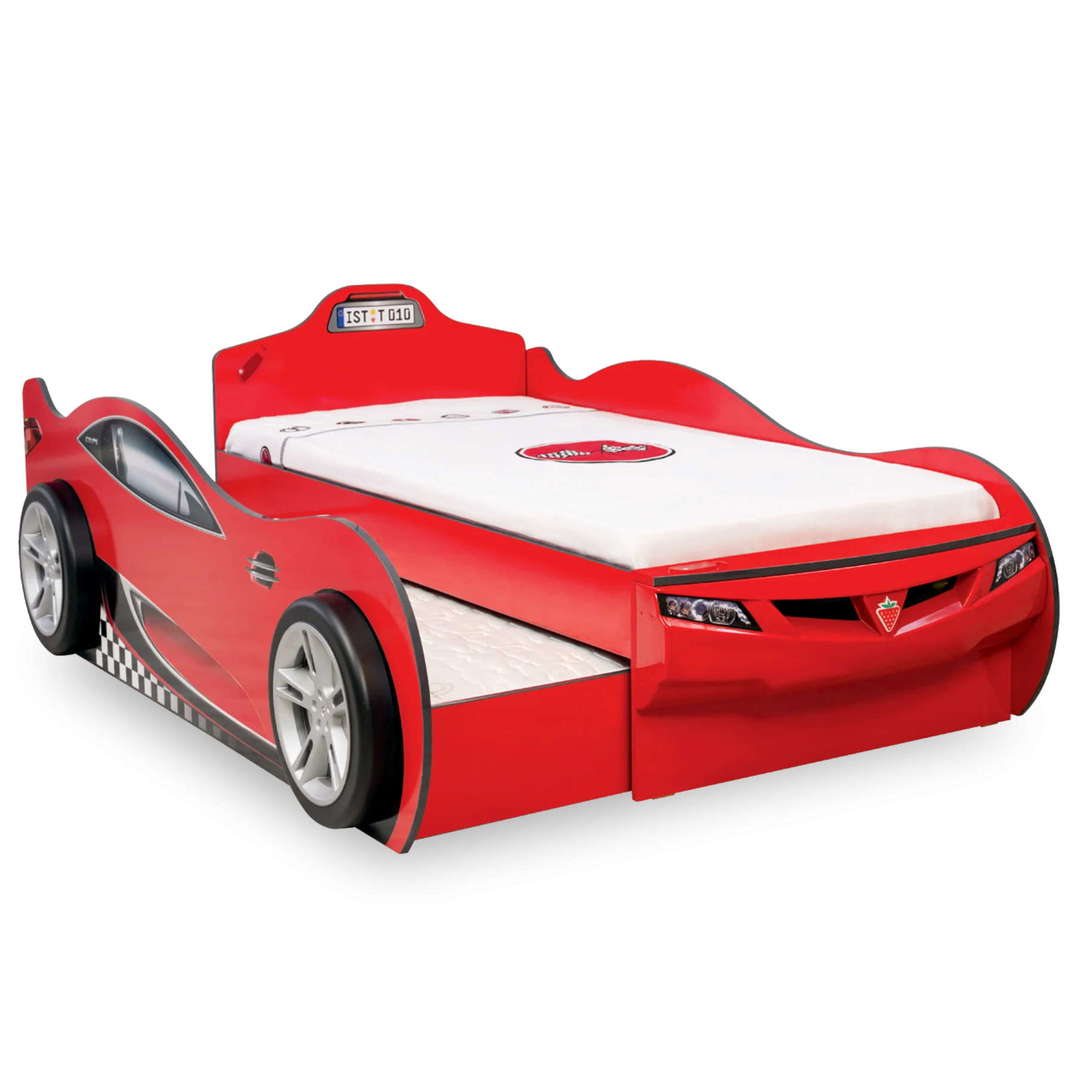 Autobett Coupe für 2  Rot