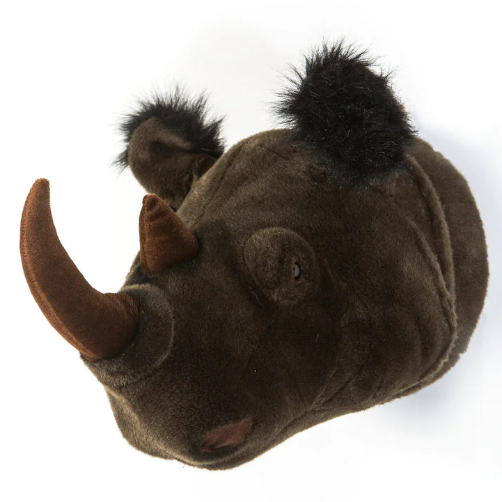 Tierkopf Nashorn Michael 1