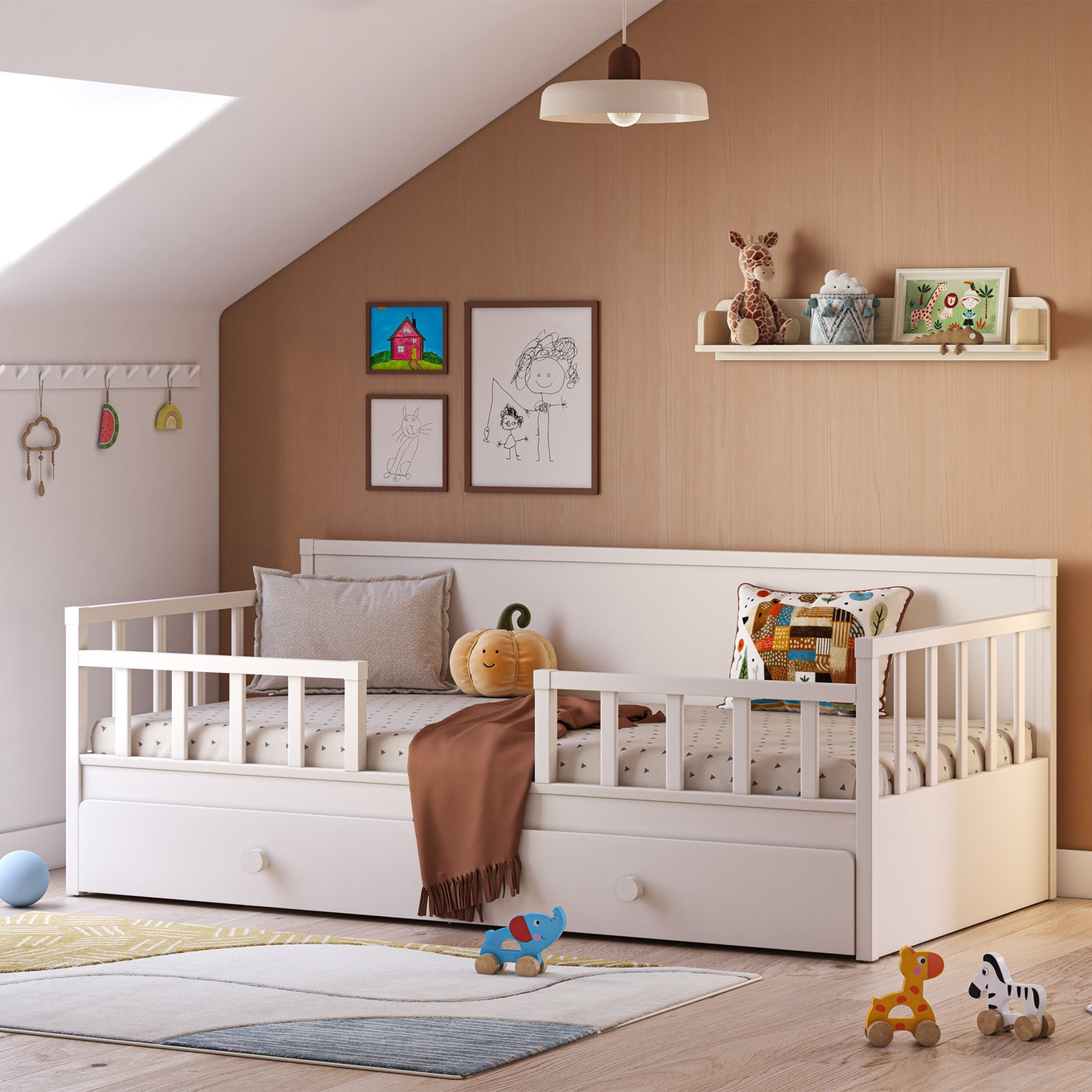 Bett Elegance Day mit Ausziehkasten #2