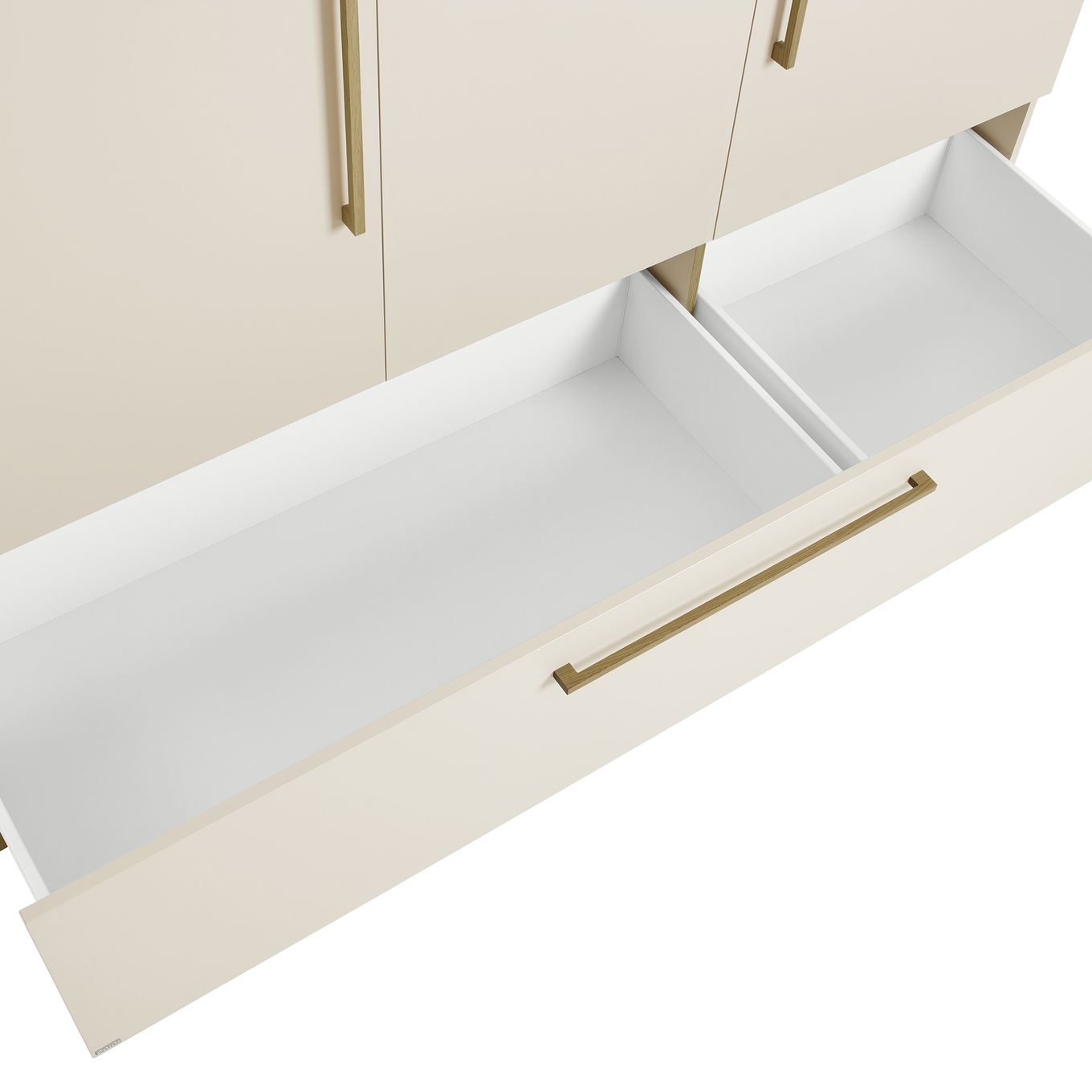 Kleiderschrank Stiene 3-türig 6