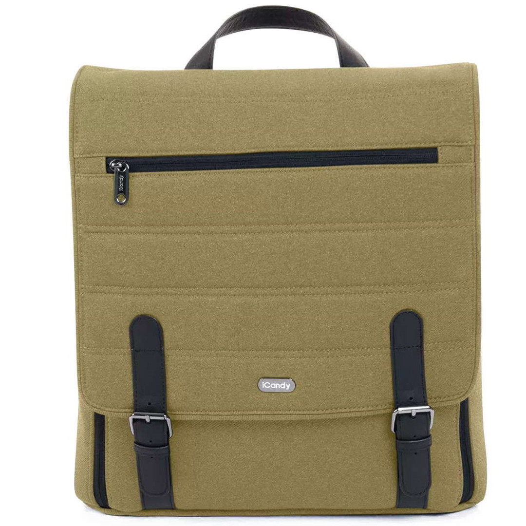 Wickeltasche Peach 7 Olive Green 1