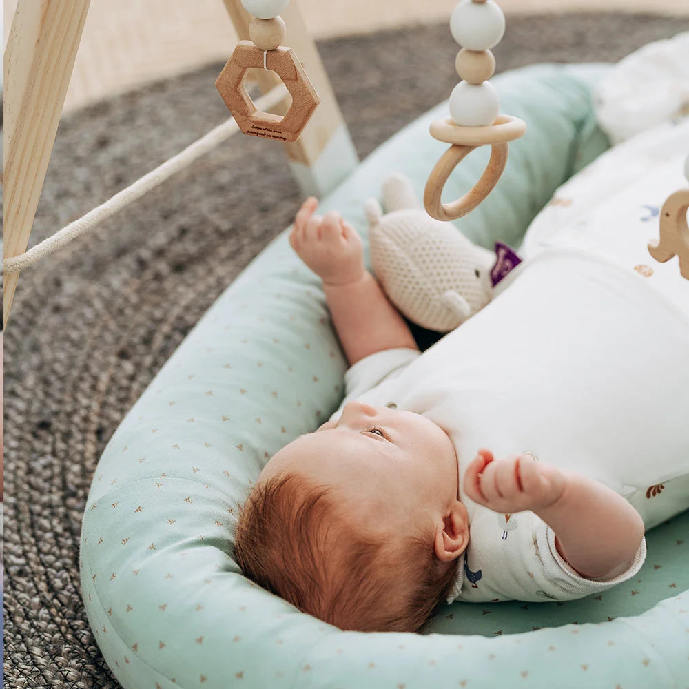 Babynest Comfort Twister Blau 2