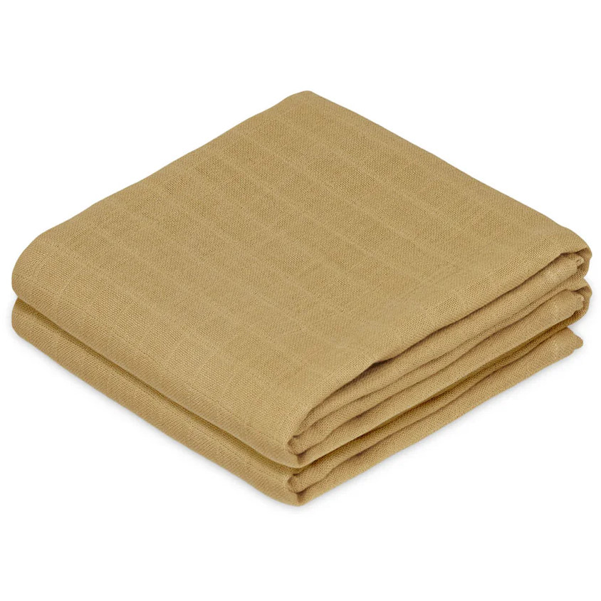 Spucktücher 2er Set Gelb