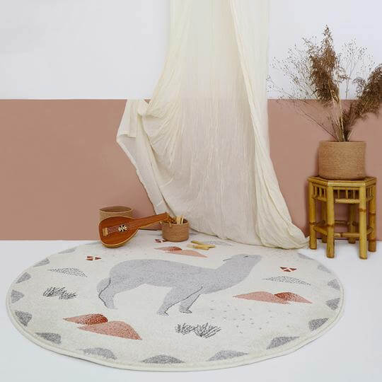 Teppich Andina Rot Rund #2