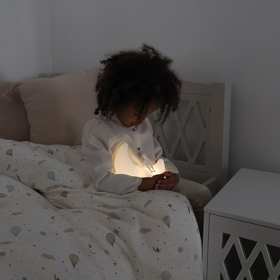 Nachtlicht Mond Rosa 6