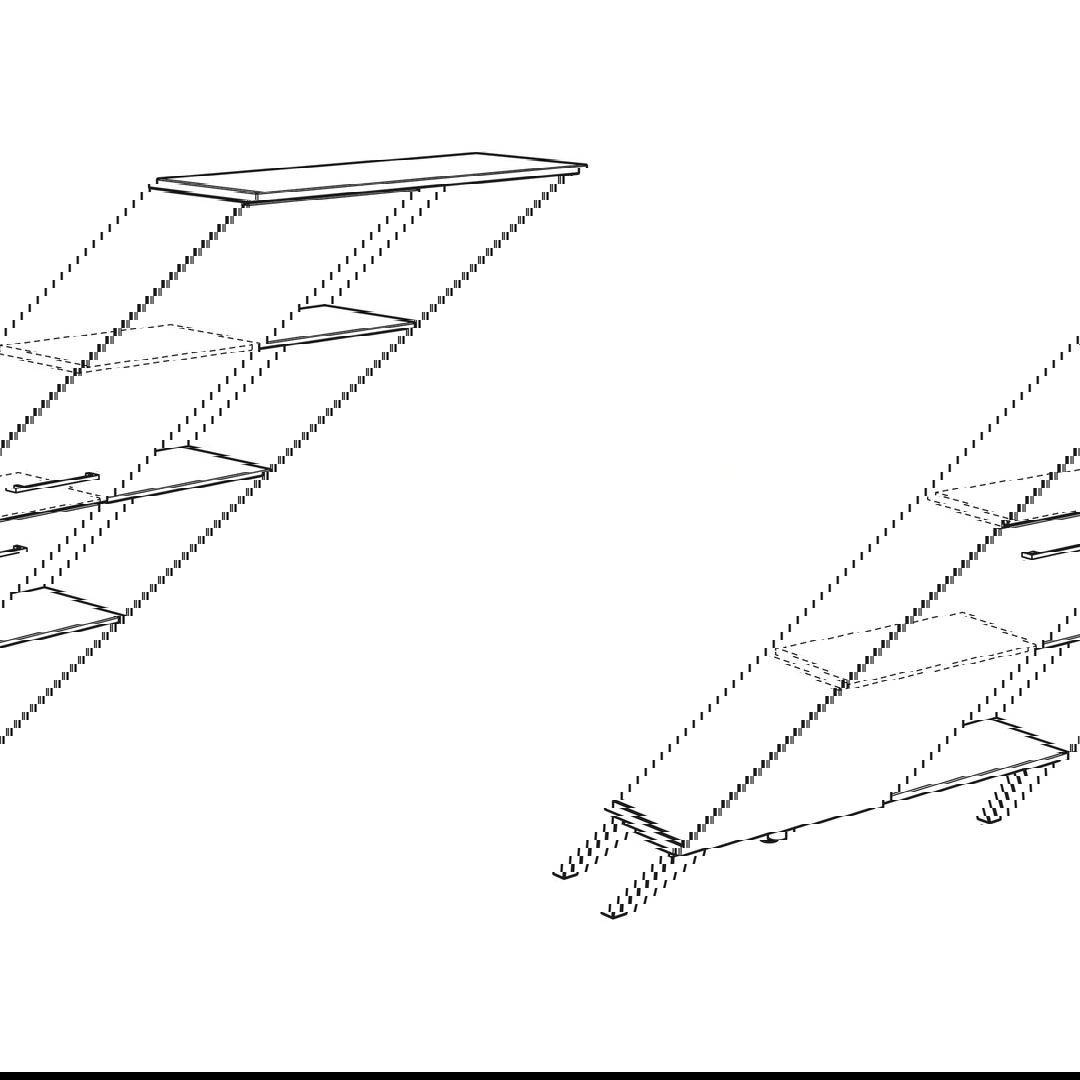 Regal Oscar mit 2 Türen links 4