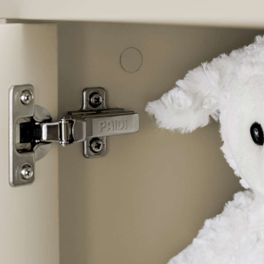 Kleiderschrank Eefje 3-türig, Cashmere Beige 4