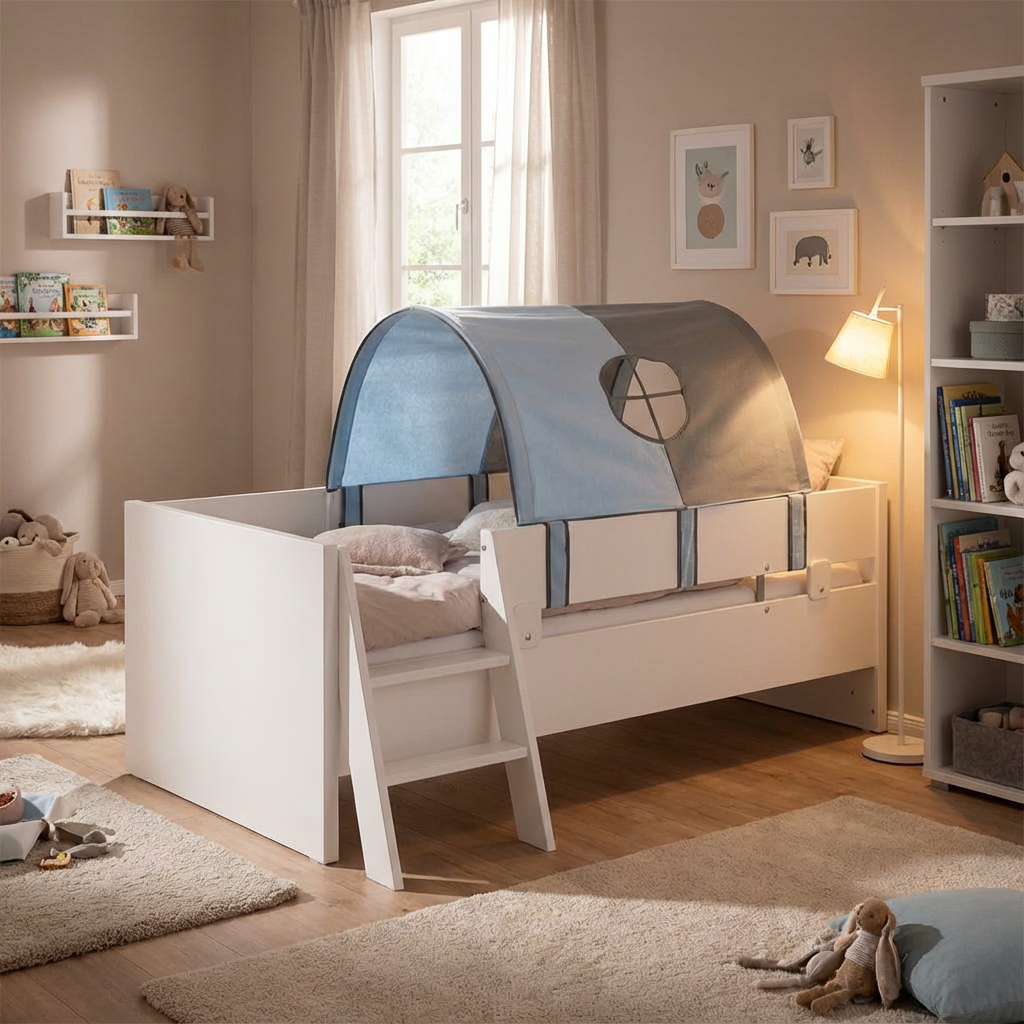 Höhle Paidi für Juniorstufe Hellblau, Anthrazit 4