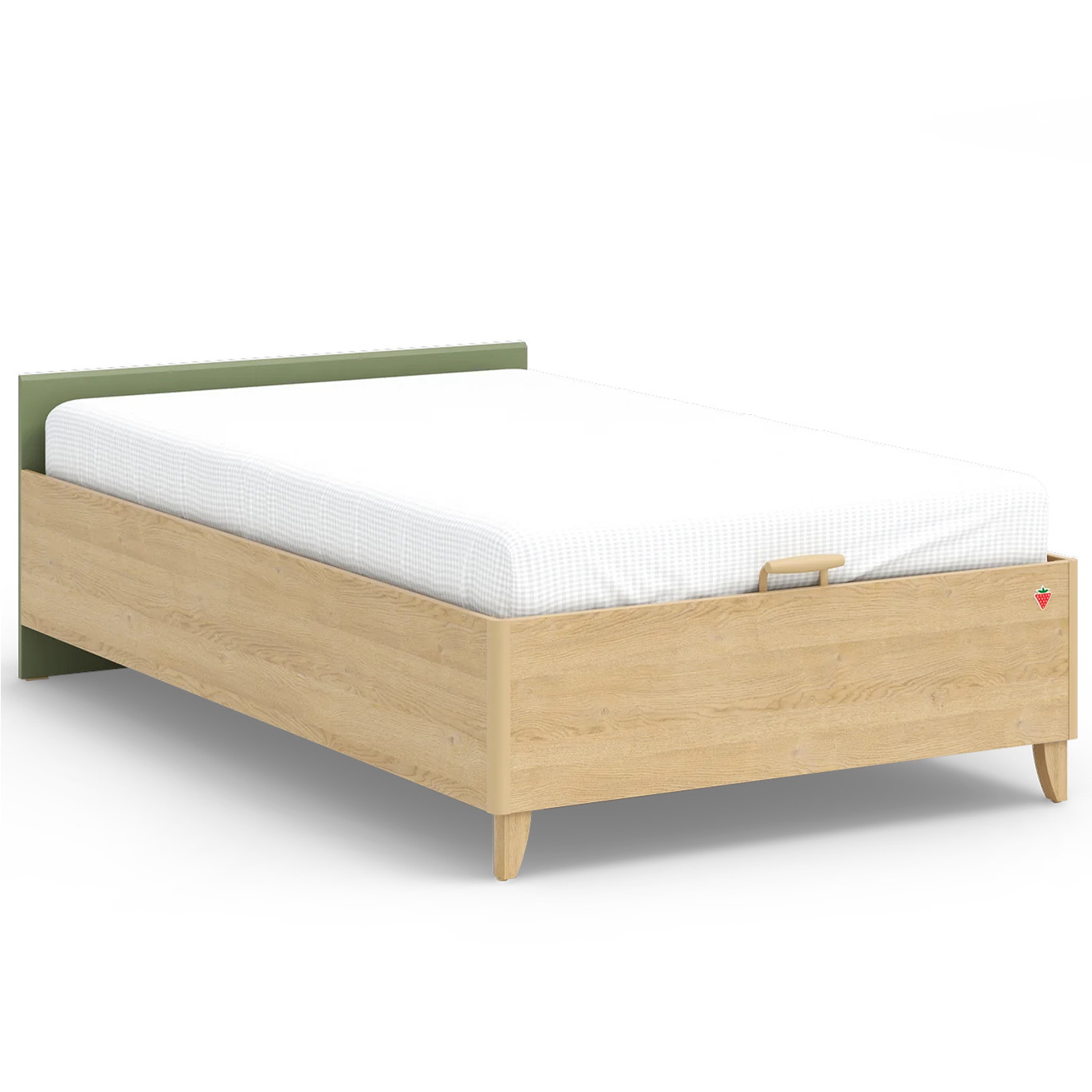 Bett Loof mit Stauraum, ohne Kopfteil, 120 x 200 cm 1