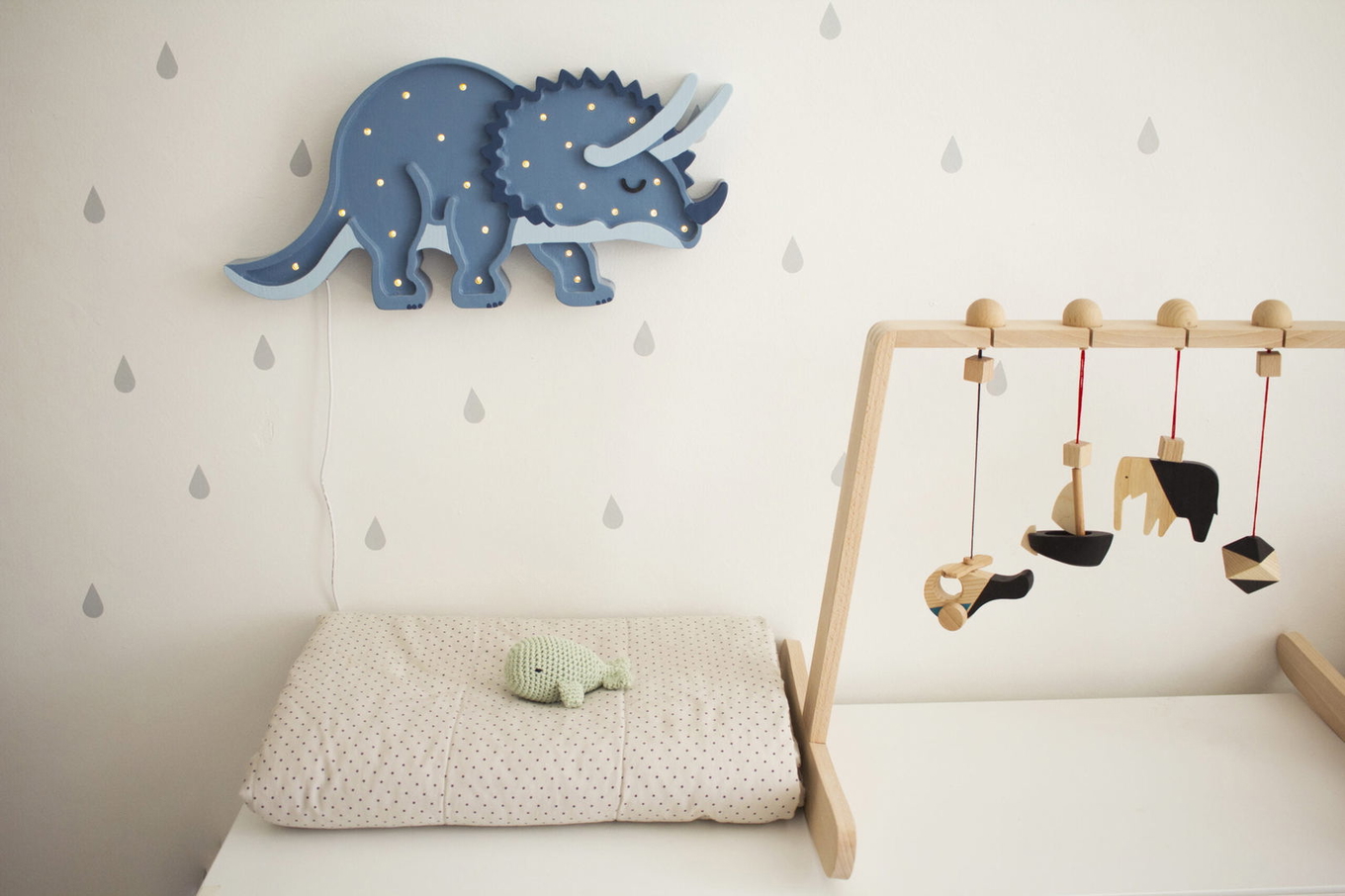 Nachtlampe Dino Triceratops 4