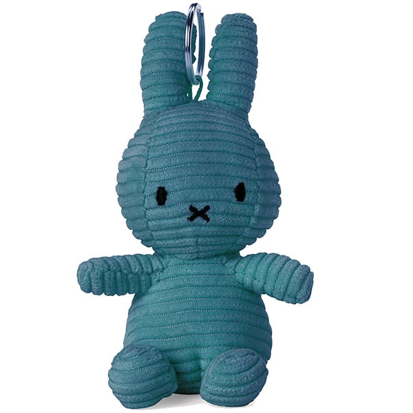 Schlüsselanhänger Miffy Kordsamt Blau 1