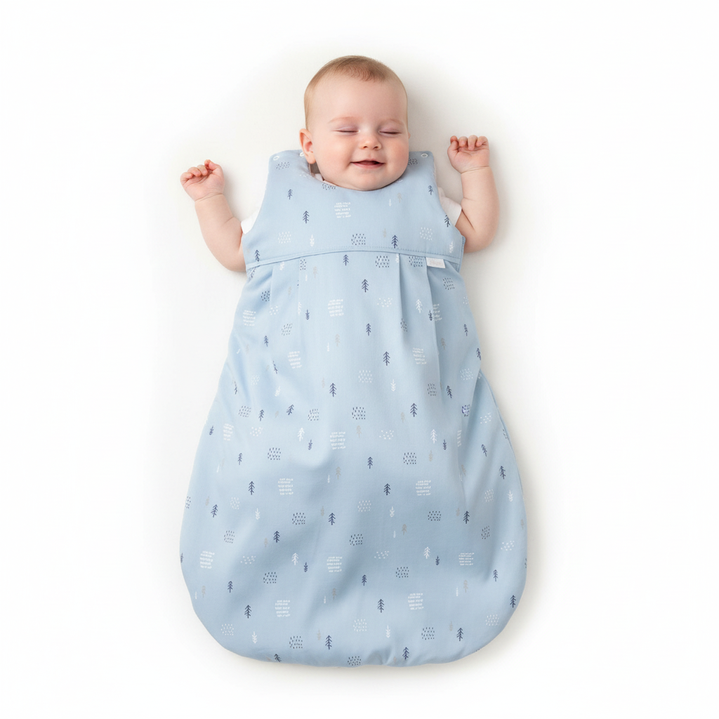 Schlafsack Satin Indigo Woods, 74/80 3