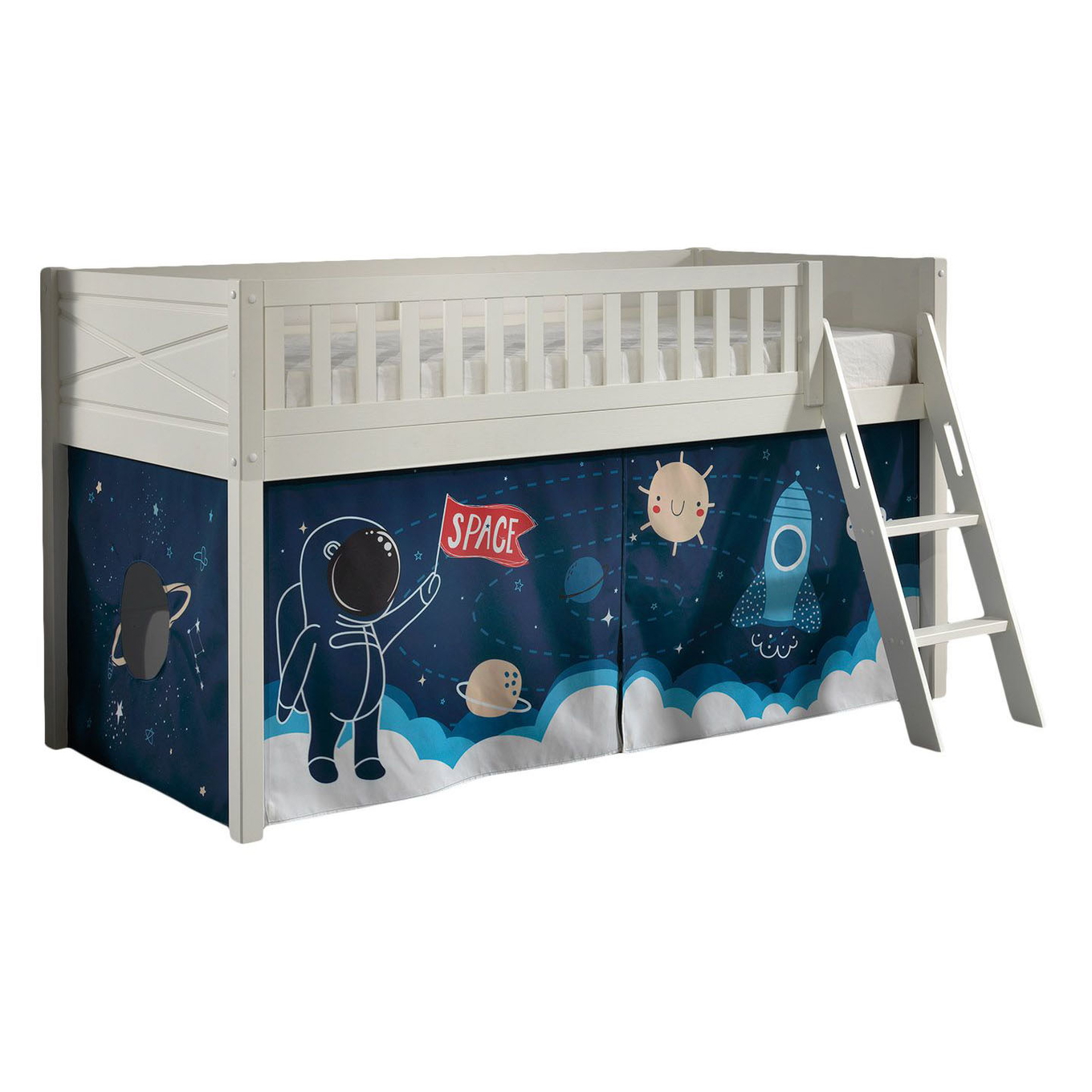 Halbhohes Bett Scott Space Shuttle