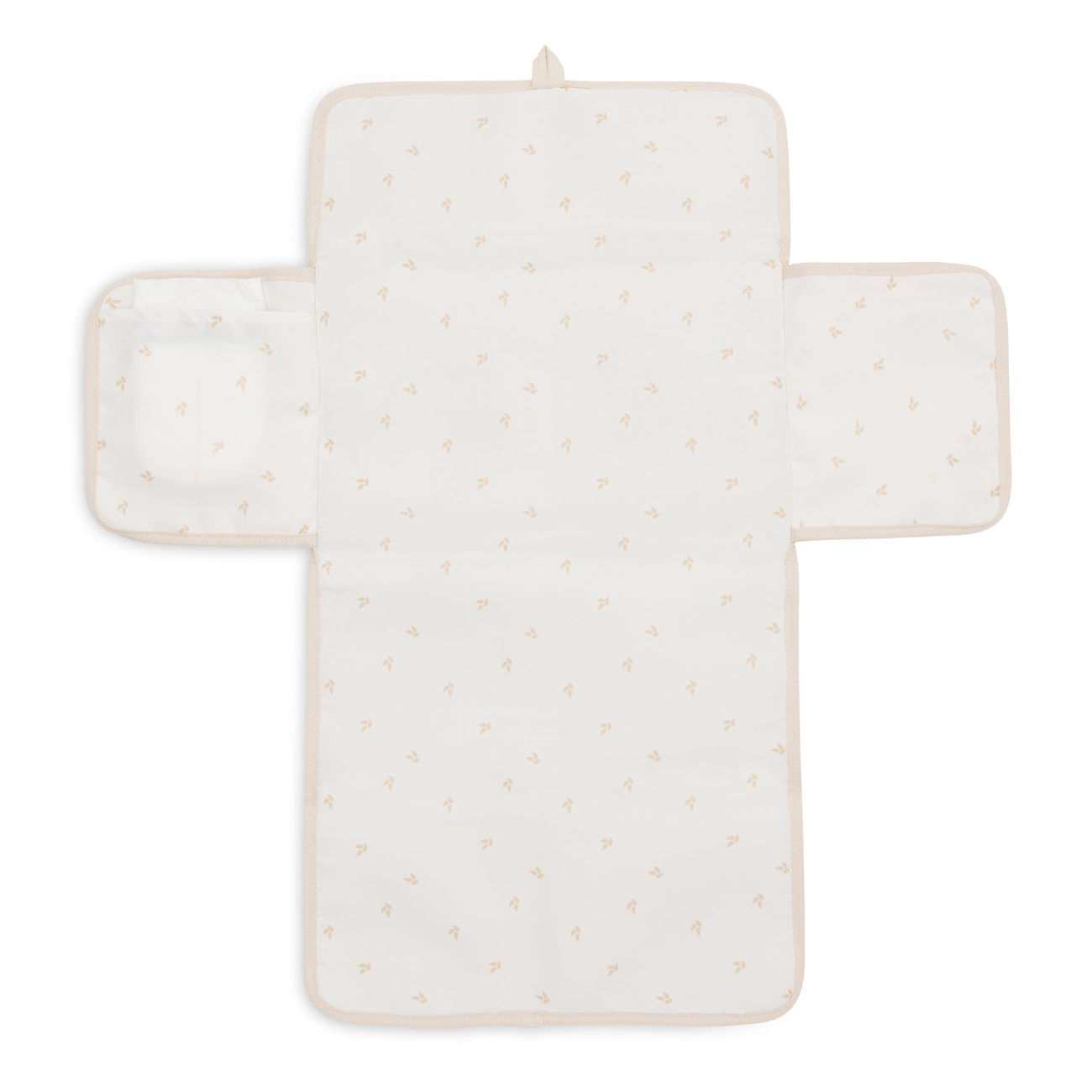 Wickelunterlage mit Ablagefächern Twill Natural 3