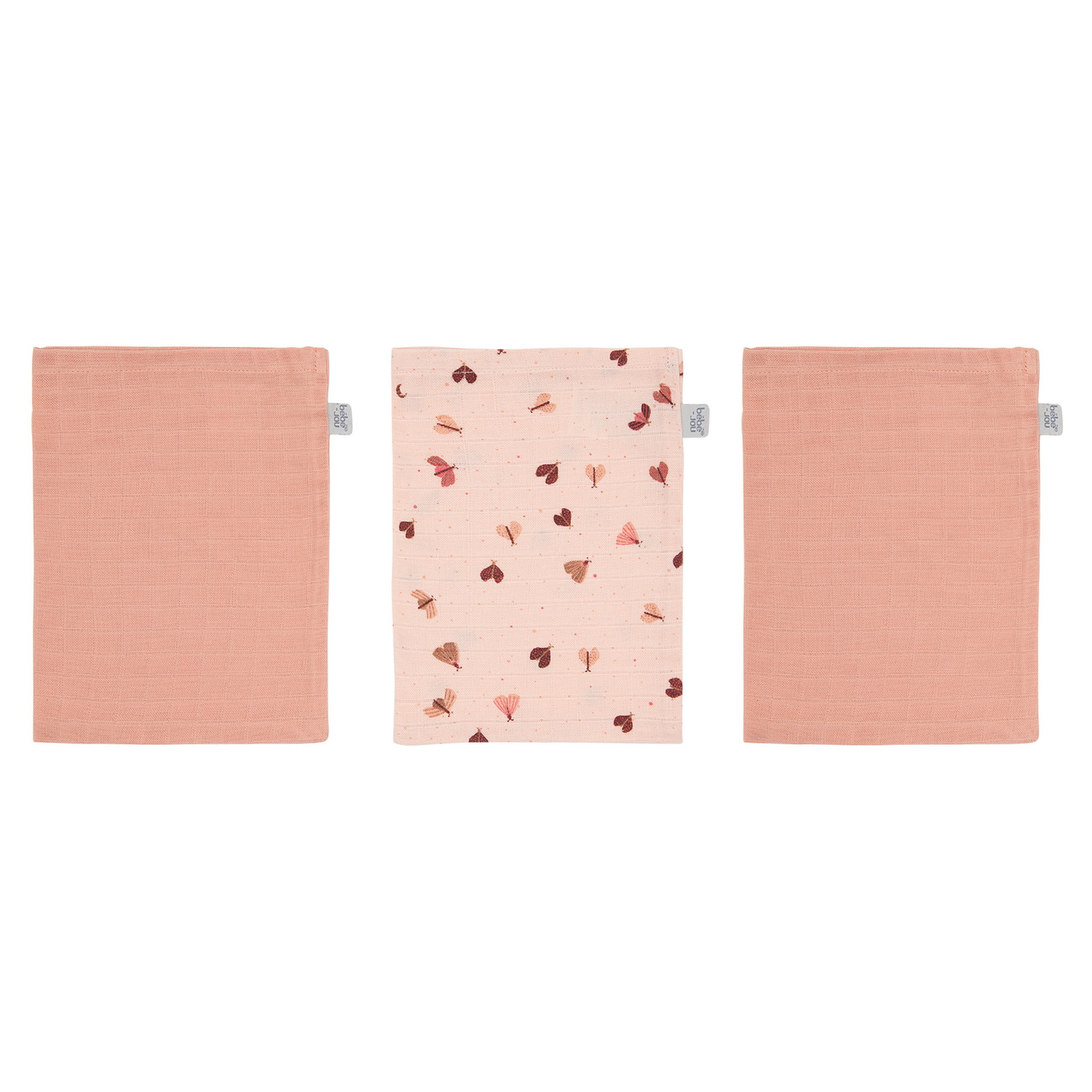 Waschhandschuh 3 Stück Sweet Butterfly