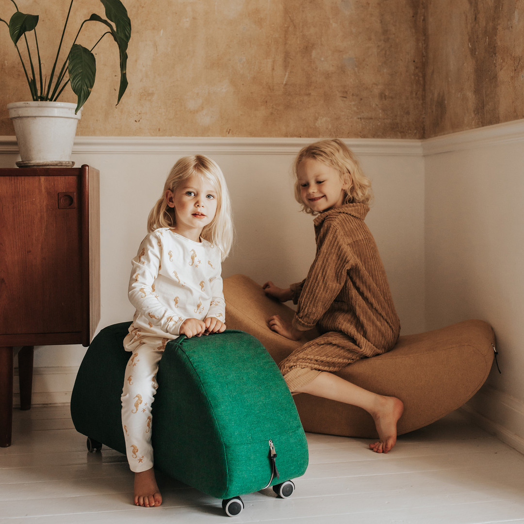 Hocker Rollon Grün 6