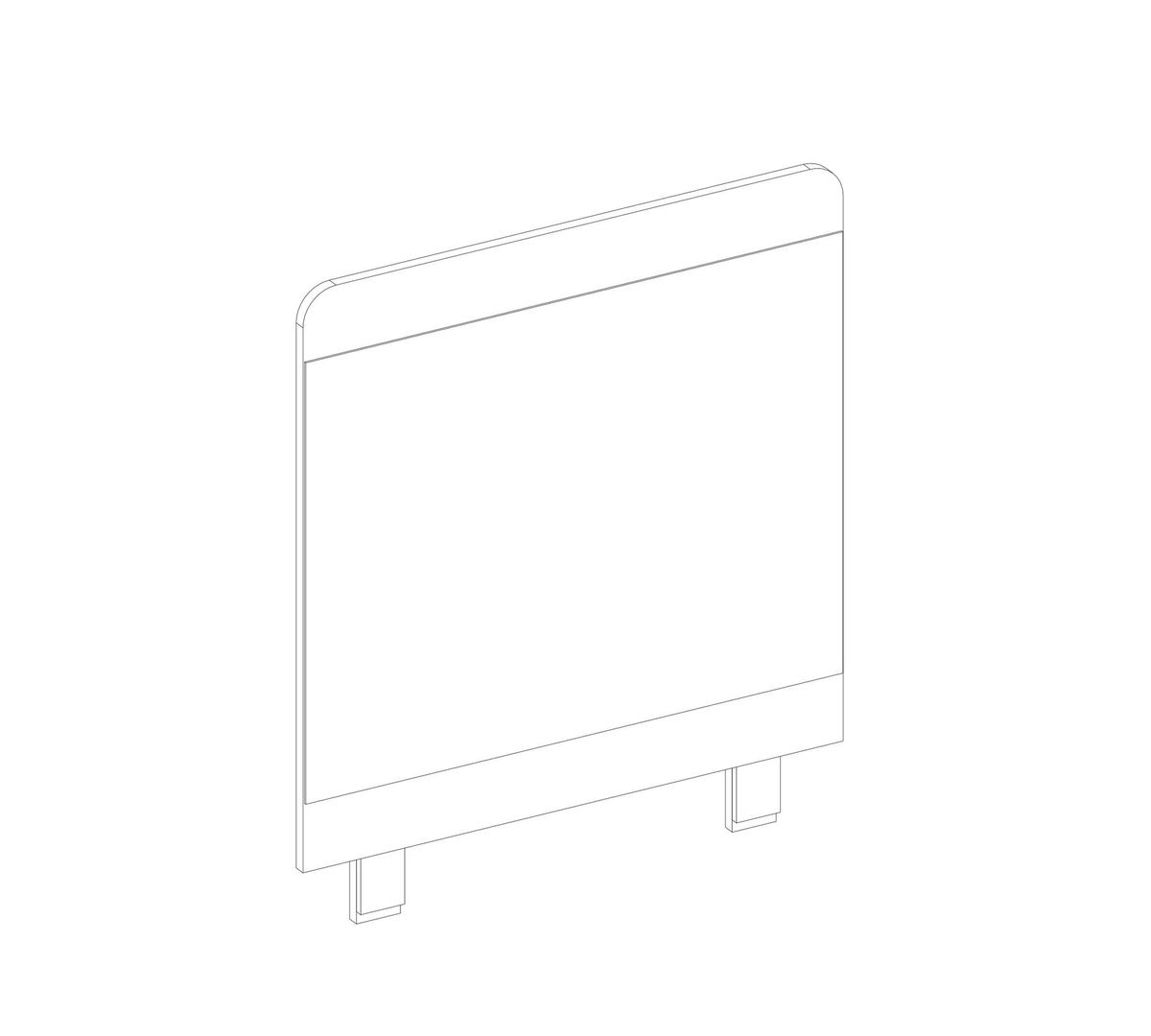 Spiegelaufsatz für Mocha Kommode 3