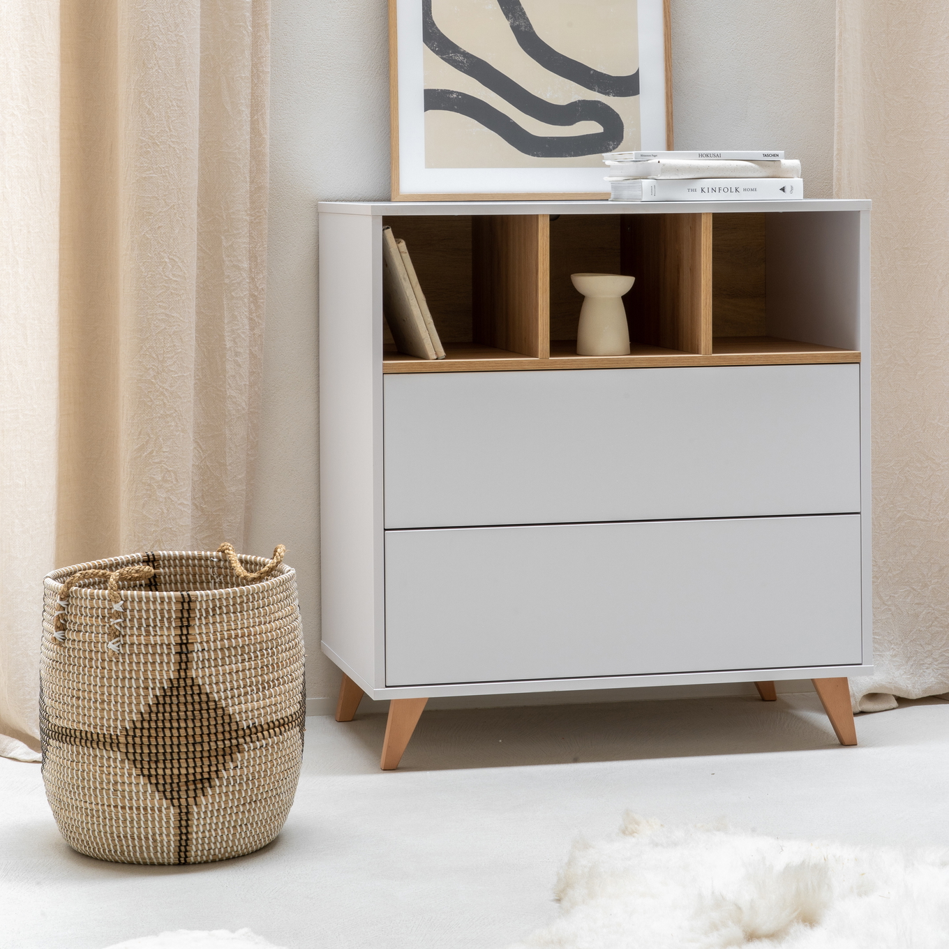 Kommode Loft  Weiss 3