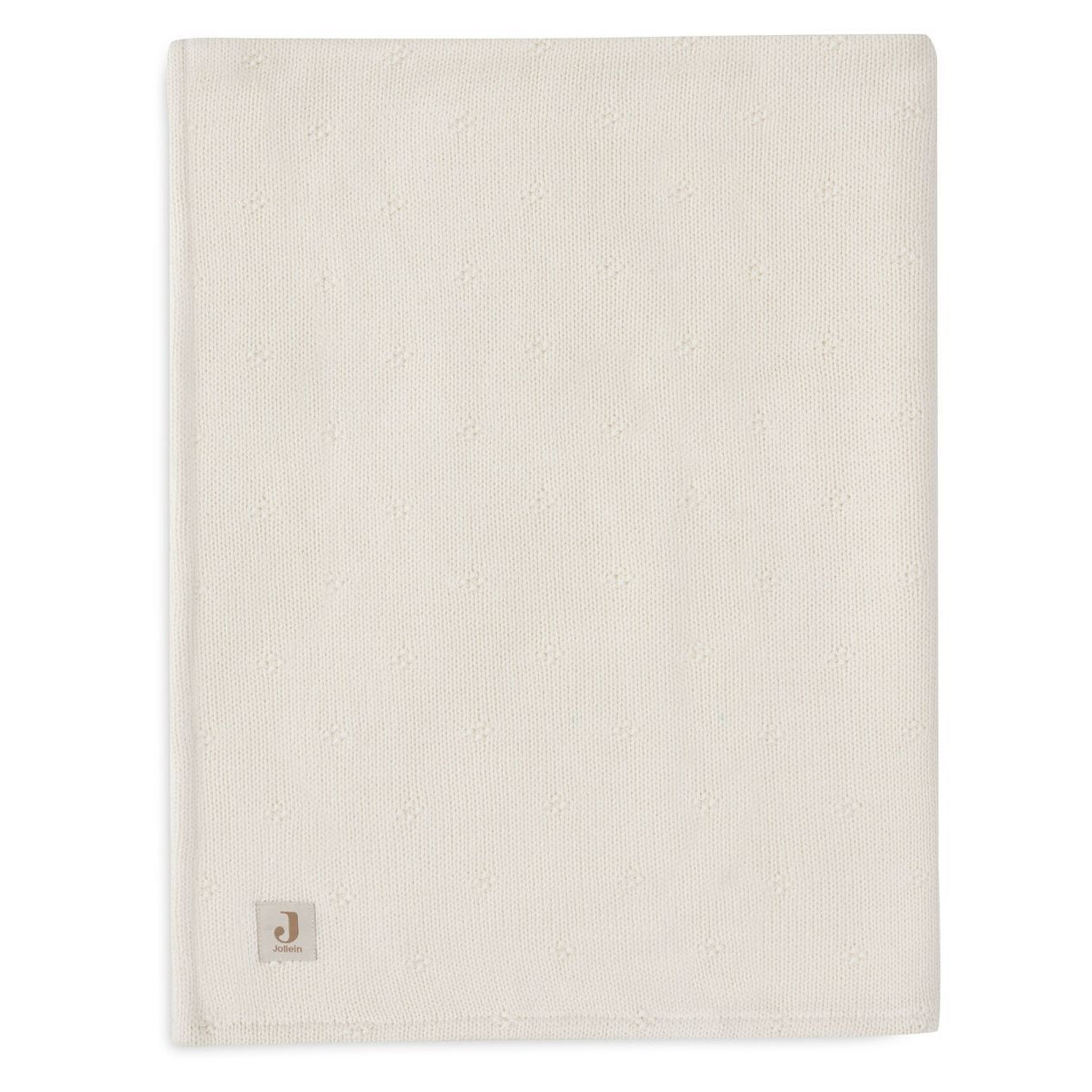 Babydecke Cosy Knit Ivory Velvet