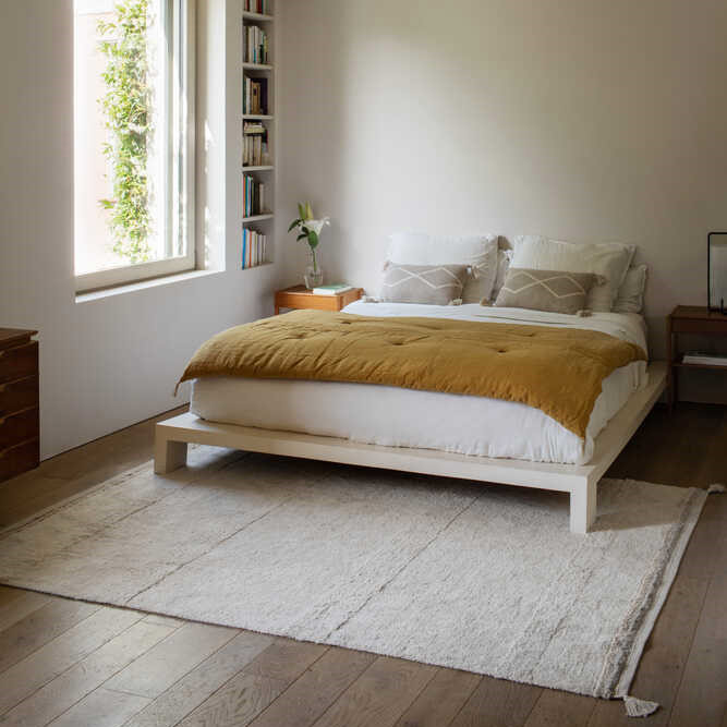 Teppich Bloom Natural 90 x 130 cm 2