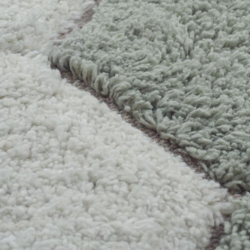 Teppich Honeycomb Blau 5