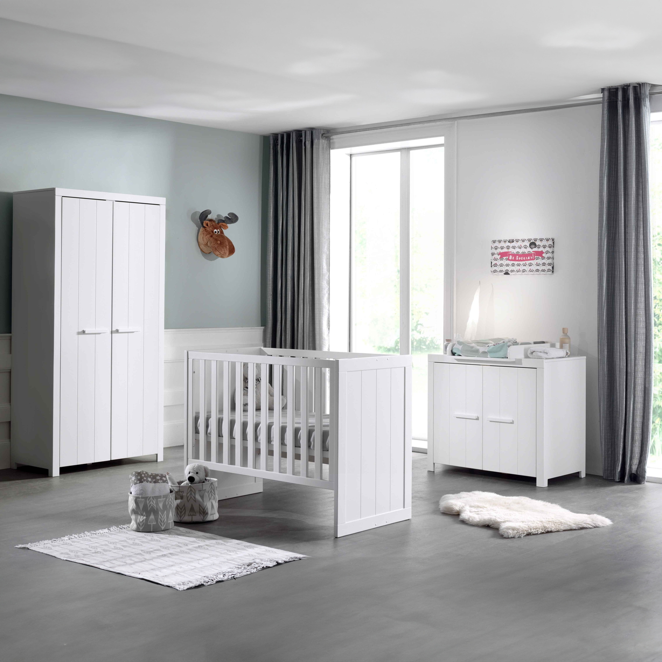 Babyzimmer Erik 4-teilig Set #2