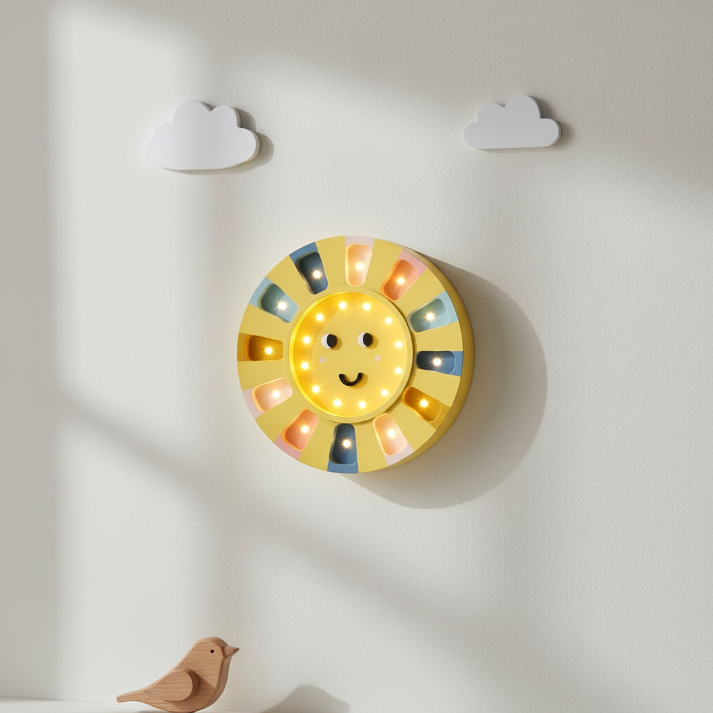 Nachtlampe Sonne Rainbow 4