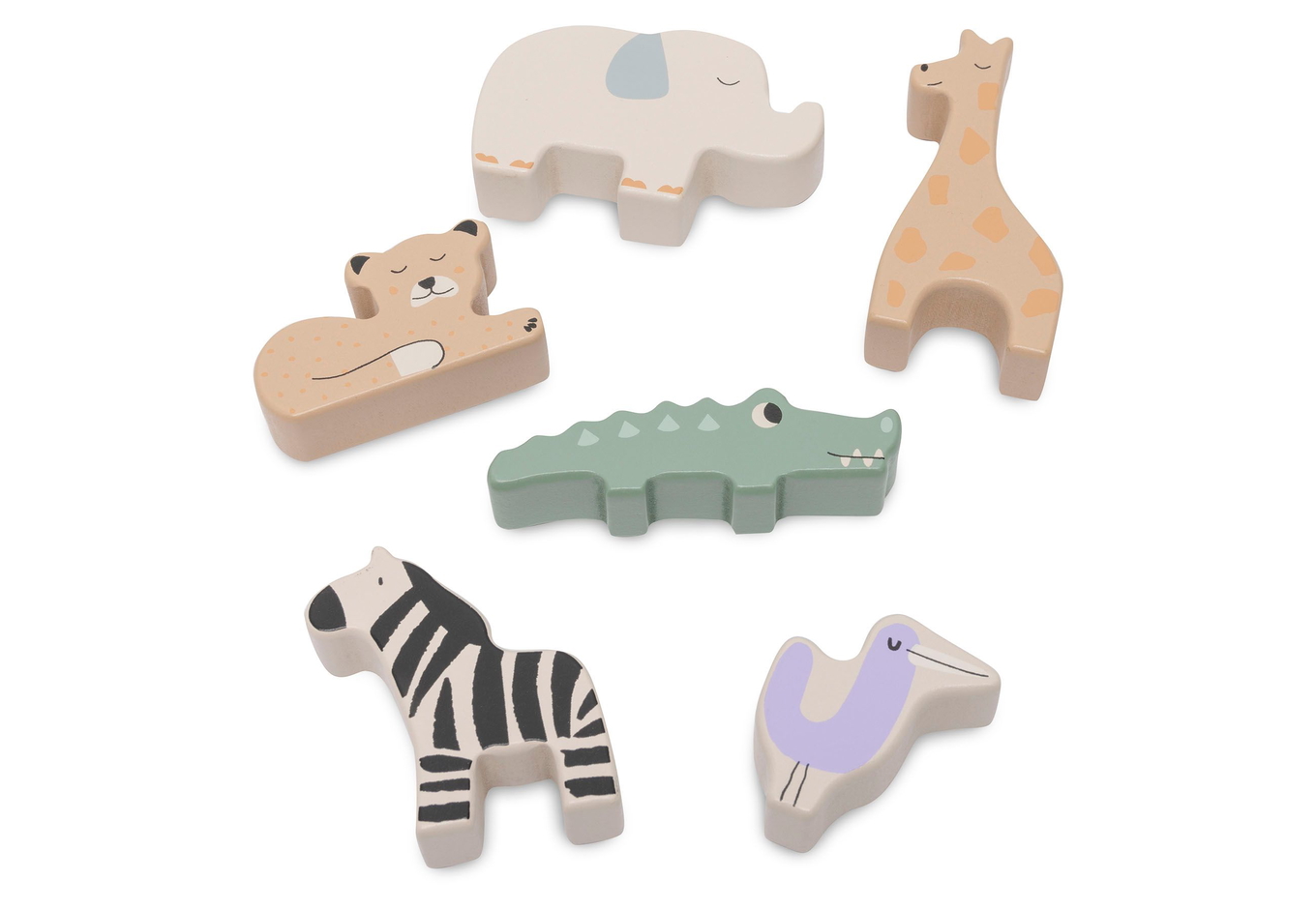 Formen Steckspiel aus Holz Jungle Jambo 5
