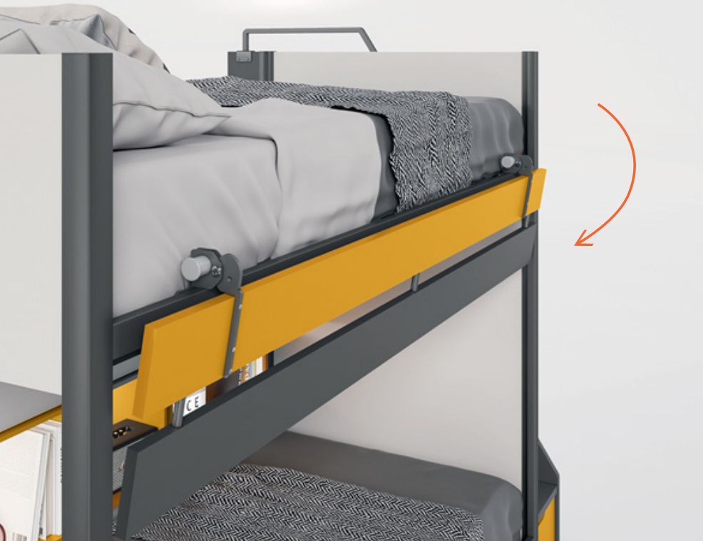 Etagenbett Sky mit Ausziehbett 5