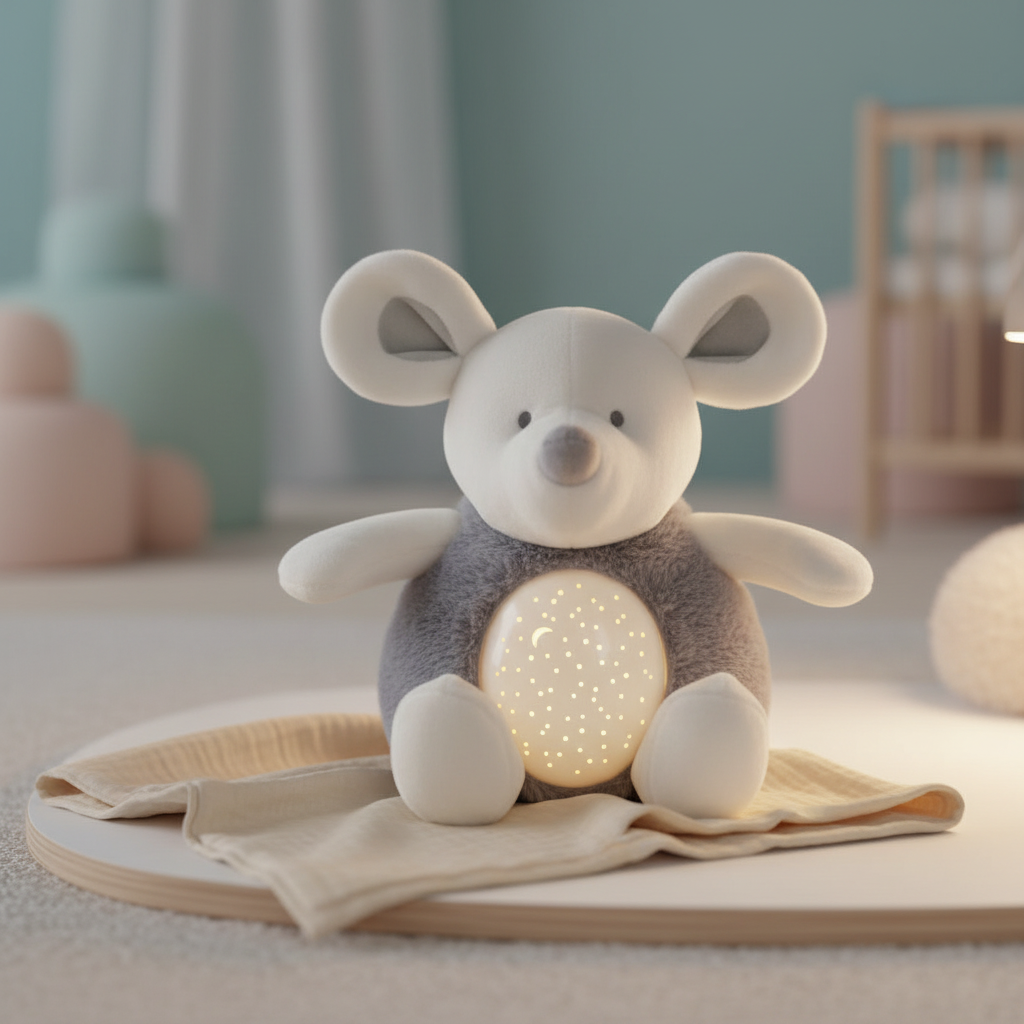 Maus mit Nachtlicht 20cm 4