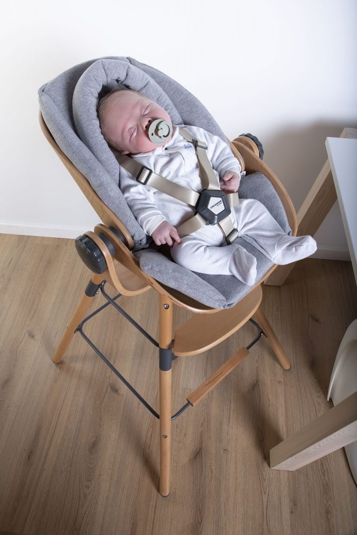 Sitzkissen für Evolu Neugeborenen Einsatz Jersey Grau 7